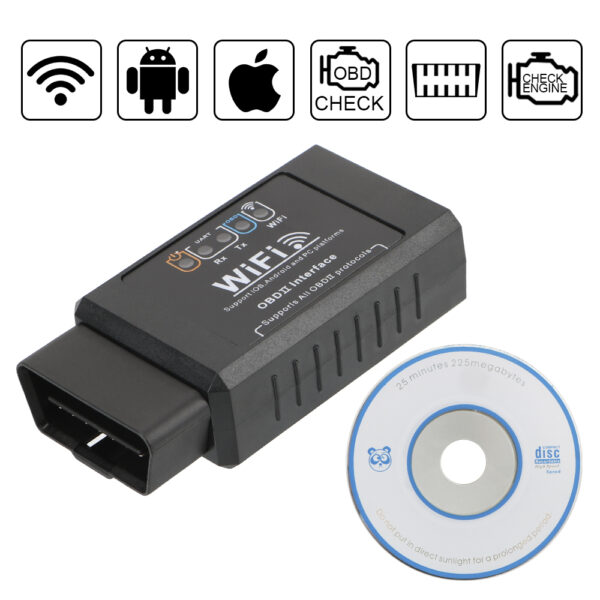 Détecteur de voiture WIFI OBD2 ELM327 – Image 4