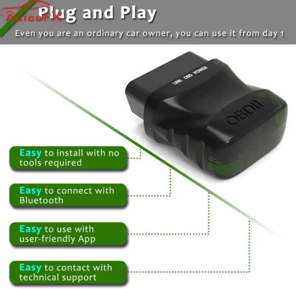 Outil de Diagnostic de Voiture V1.5 ELM327 – Image 3