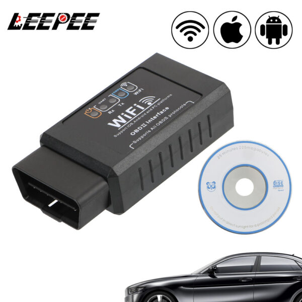 Détecteur de voiture WIFI OBD2 ELM327