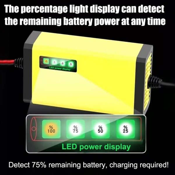 Chargeur de batterie de voiture 12V 2A 220V – Image 4