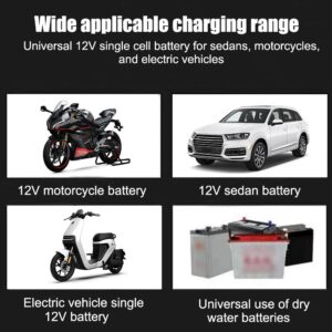 Chargeur de batterie de voiture 12V 2A 220V