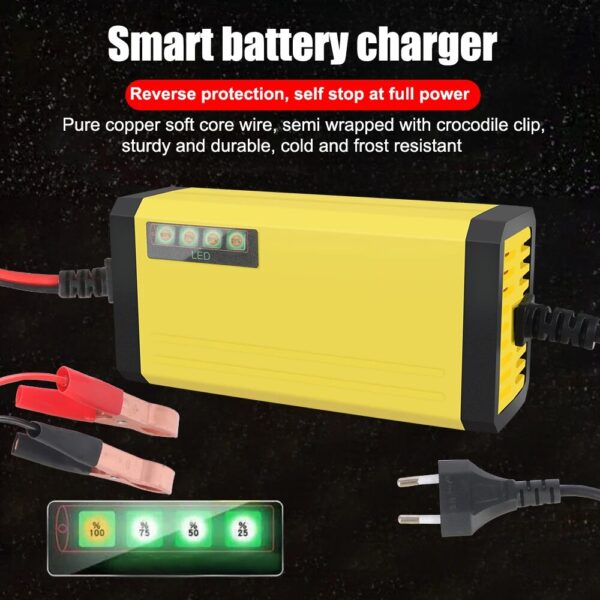 Chargeur de batterie de voiture 12V 2A 220V – Image 3